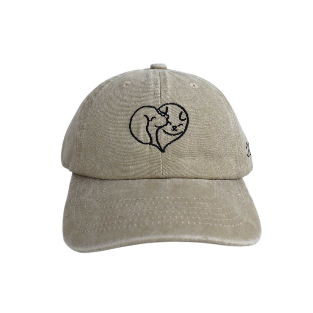 Gorra Petlover Beige Claro Washed
