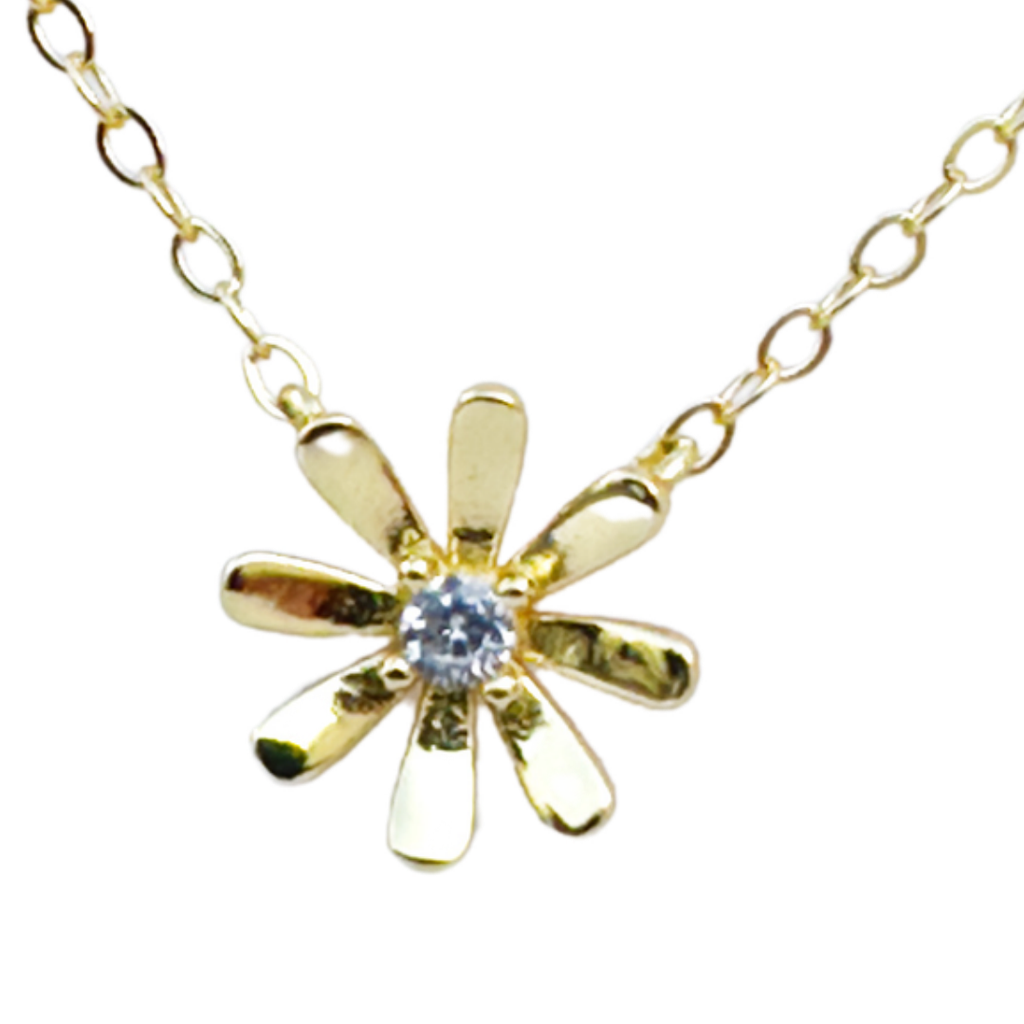 Collar Margarita Luz Serena de plata 925