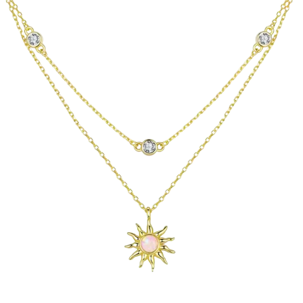 Collar Sol Eterno de plata 925
