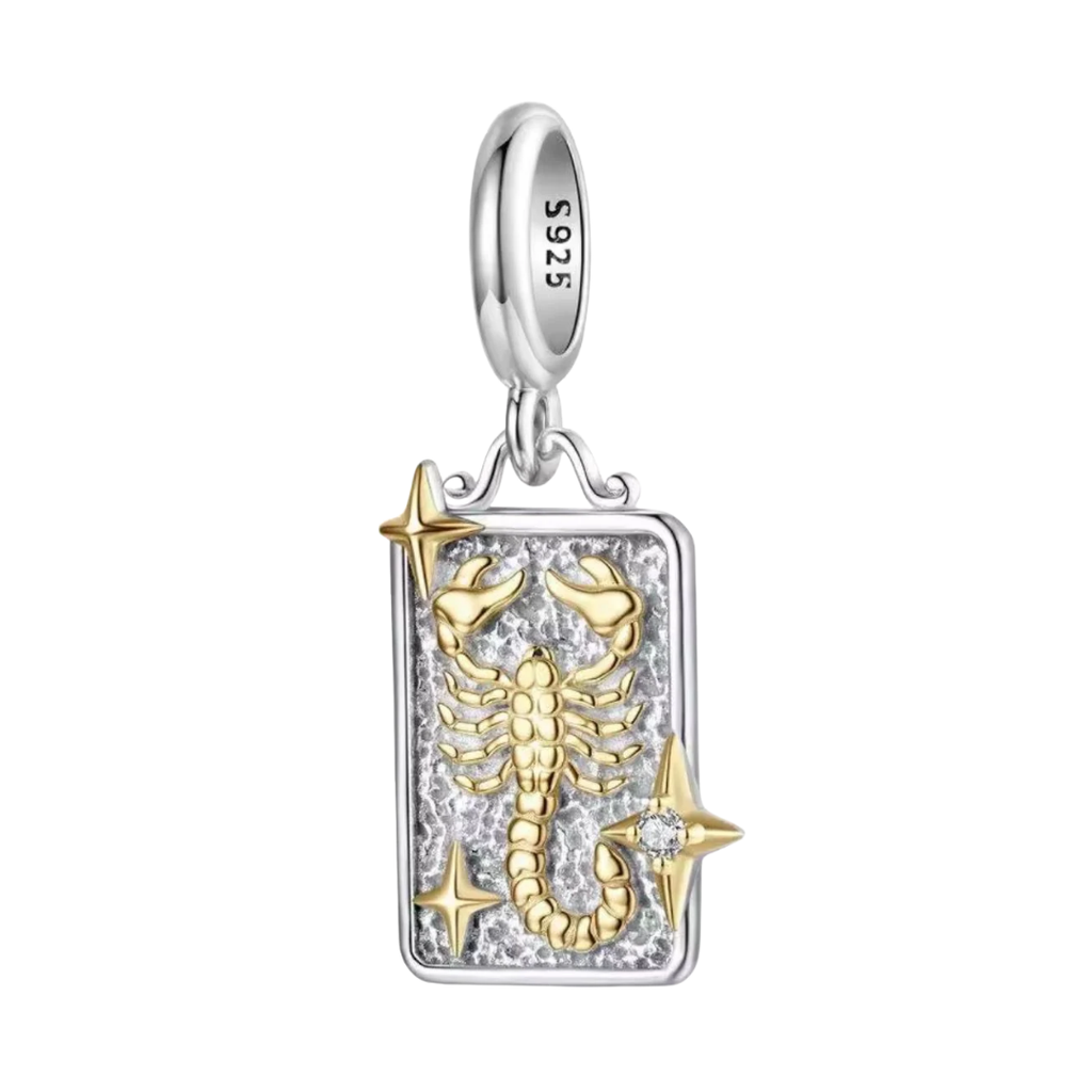 Collar Zodiaco Escorpio de plata 925