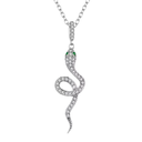 Collar Celestial Snake de plata 925