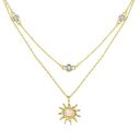 Collar Sol Eterno de plata 925
