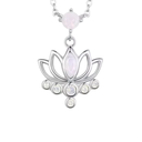 Collar Flor de Loto renacer de plata 925
