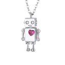Collar Bit a Bit Te Quiero de plata 925